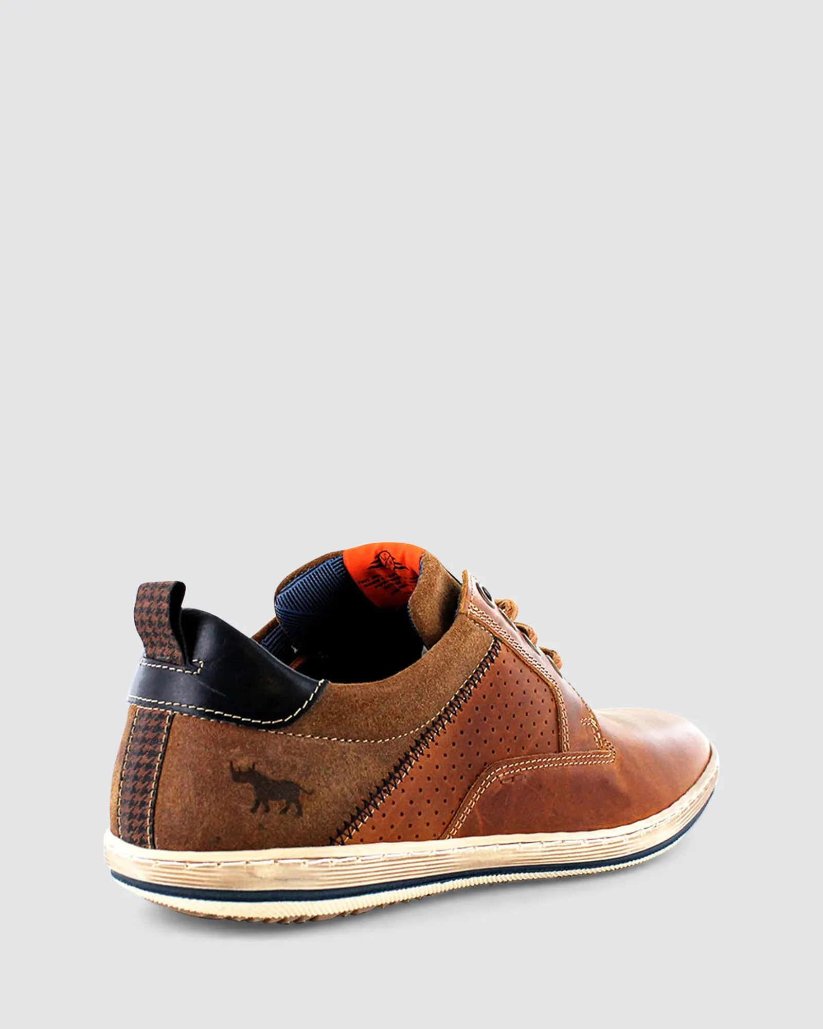 CHARGER SNEAKERS TAN LEATHER