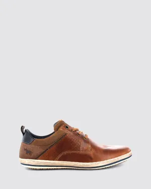 CHARGER SNEAKERS TAN LEATHER
