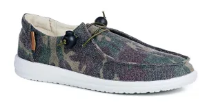 Corkys Womens Kayak Casual Slip On Sneakers, Camo