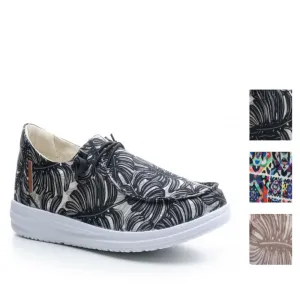 Corkys Womens Kayak Casual Slip On Sneakers