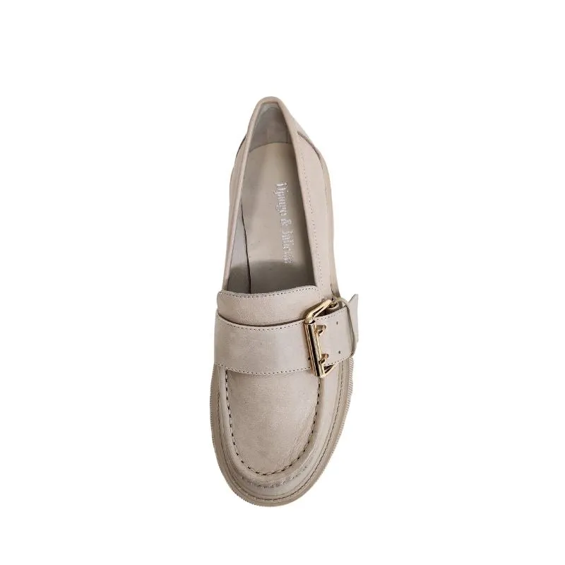 Django & Juliette Quaze Almond Leather