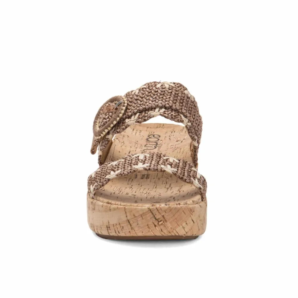 Earth Women's Subtle2 Marrone23/Deserto39/Pp Raffia M