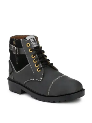 Eego Italy® Black Stylish Casual Boots