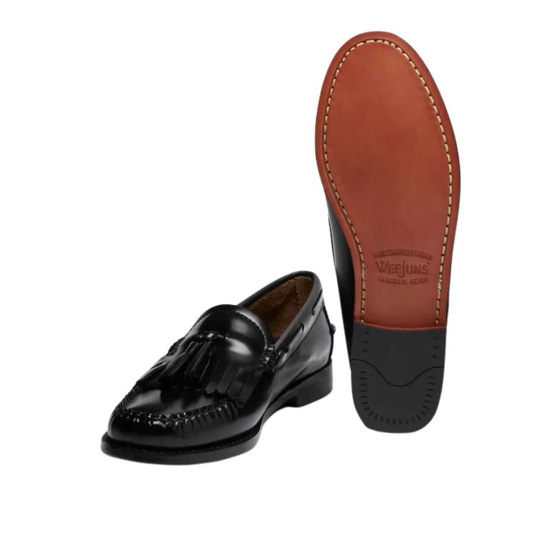 Esther Kiltie Weejun Loafer (Black)