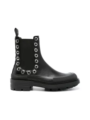 Eyeletdetail Chelsea Boots