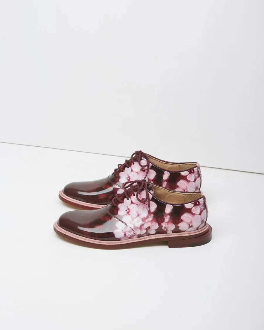 Floral Saddle Shoe