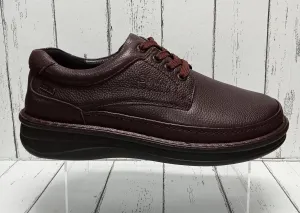 G-COMFORT SHOES (WIDE FITTING) - P3706 - LACE UP SHOE - Dark Brown (Waterproof)