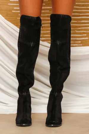 HUMAN PREMIUM Marlee Boots Black
