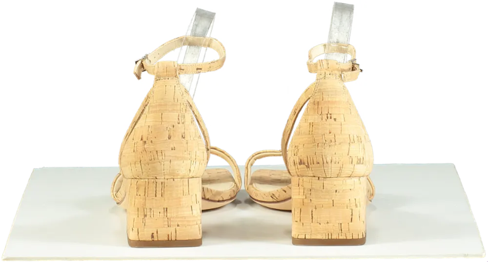 J.McLaughlin Beige Cork Sandals UK 7 EU 40