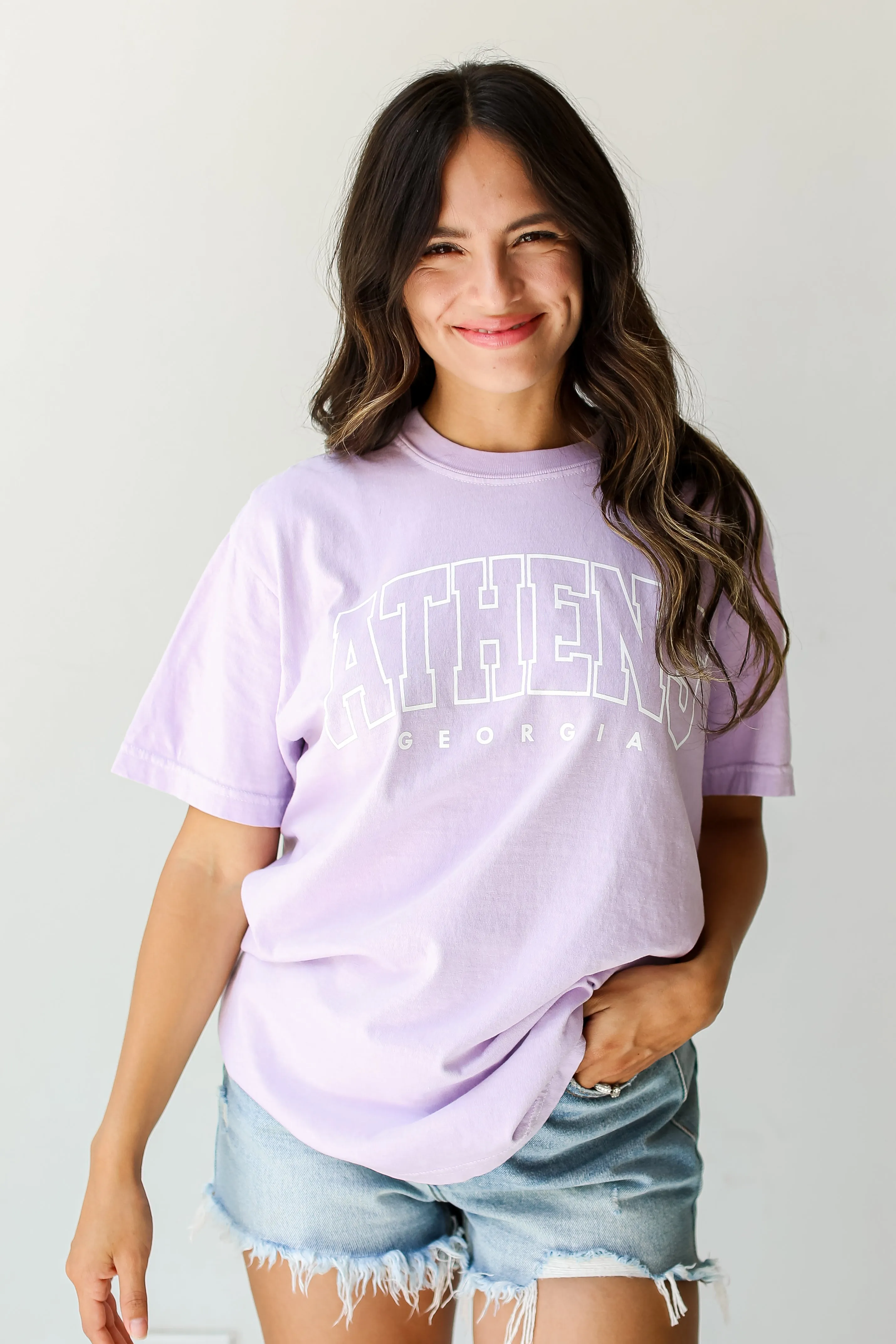Lavender Athens Georgia Tee