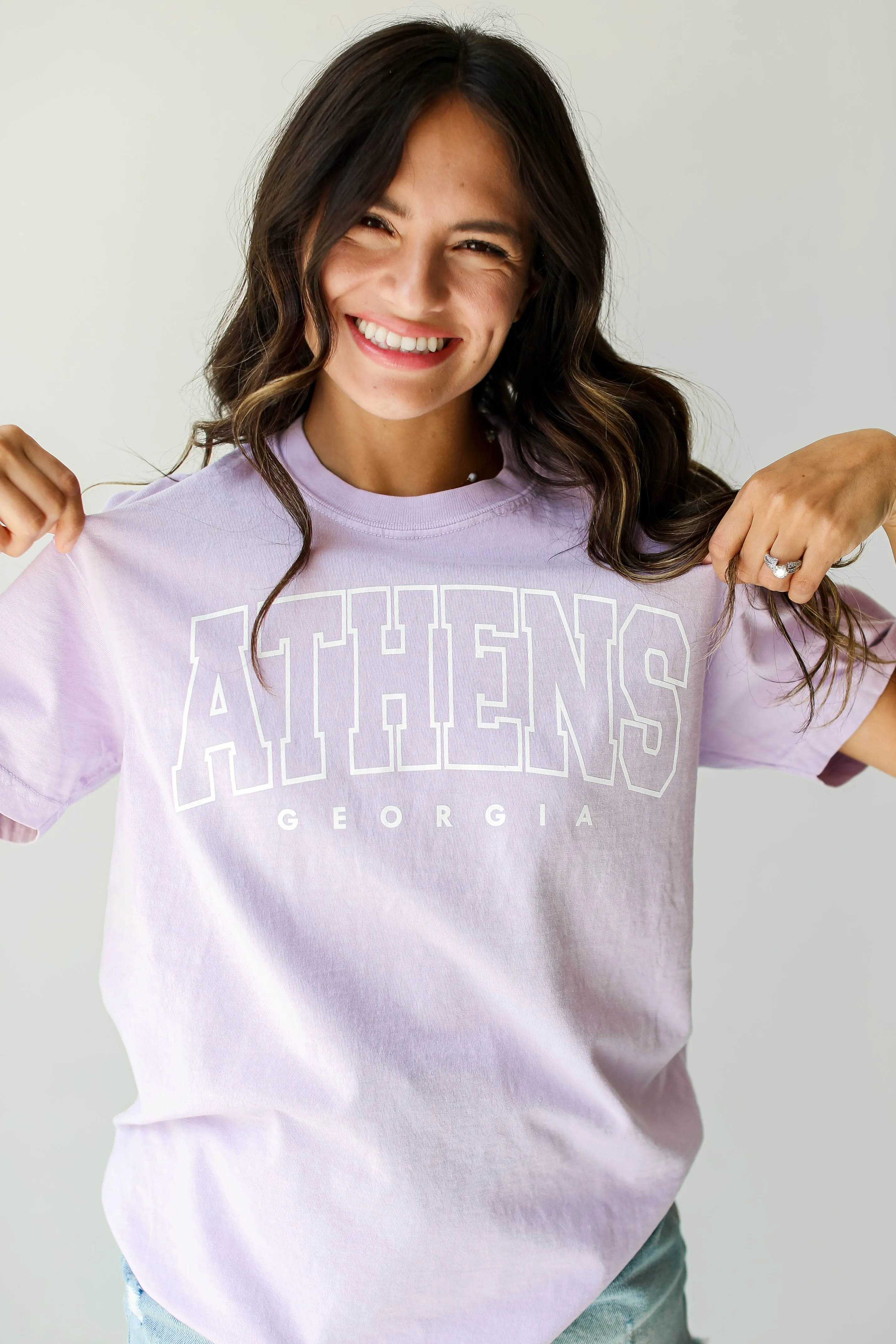 Lavender Athens Georgia Tee