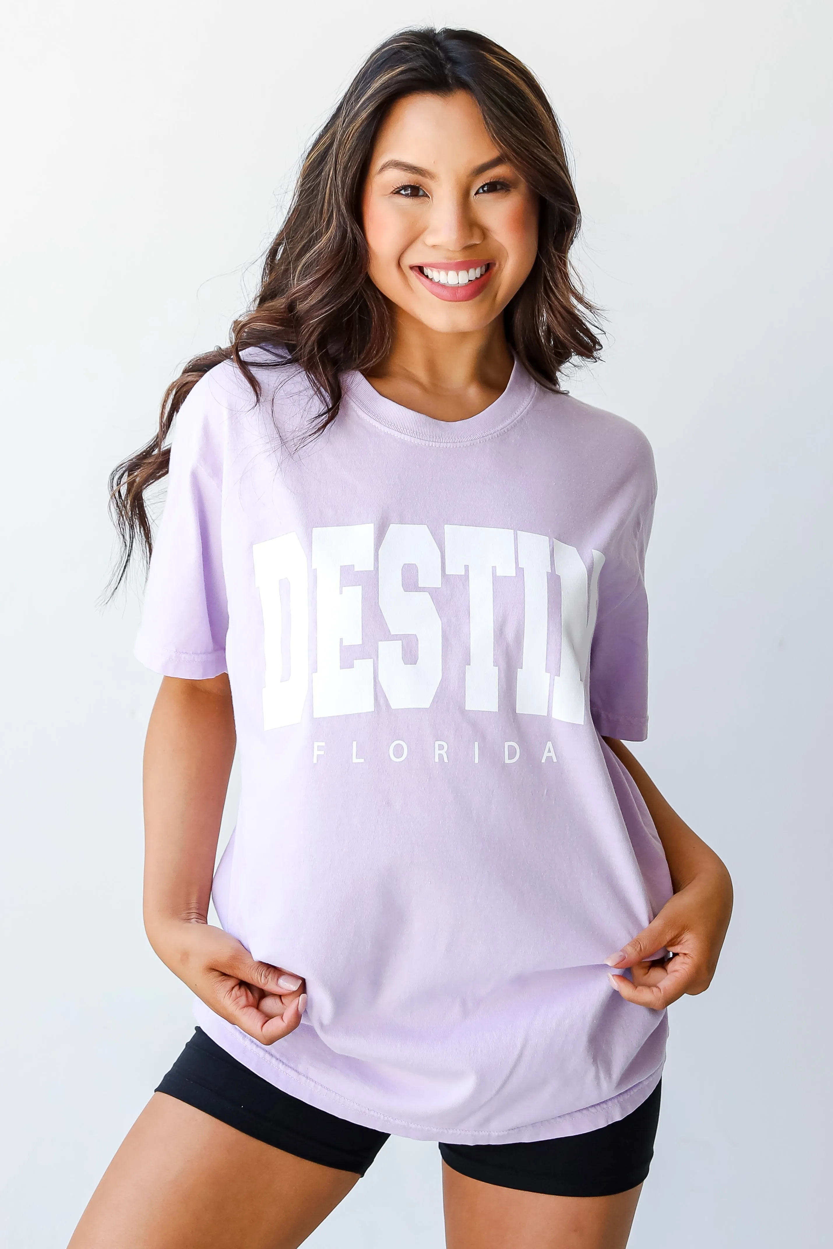 Lilac Destin Florida Tee
