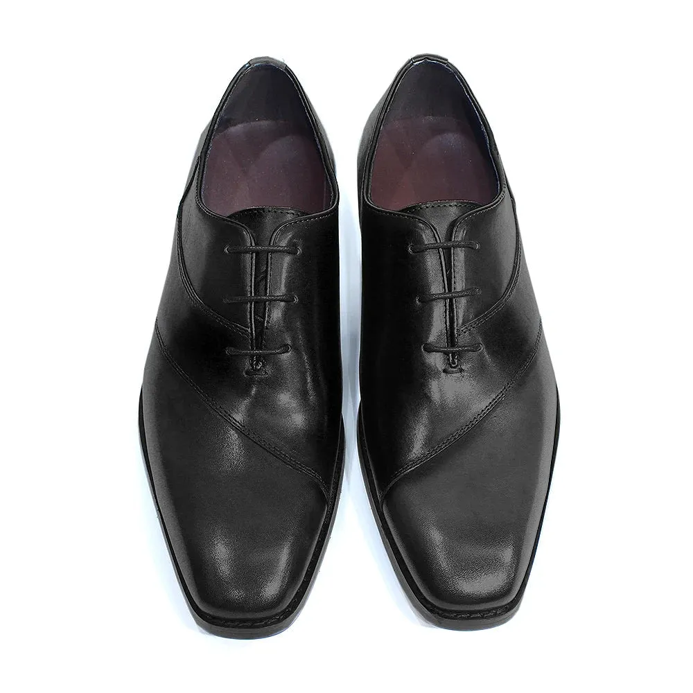 Men's Italian Style Oxfords Genuine Leather Dress Shoes
