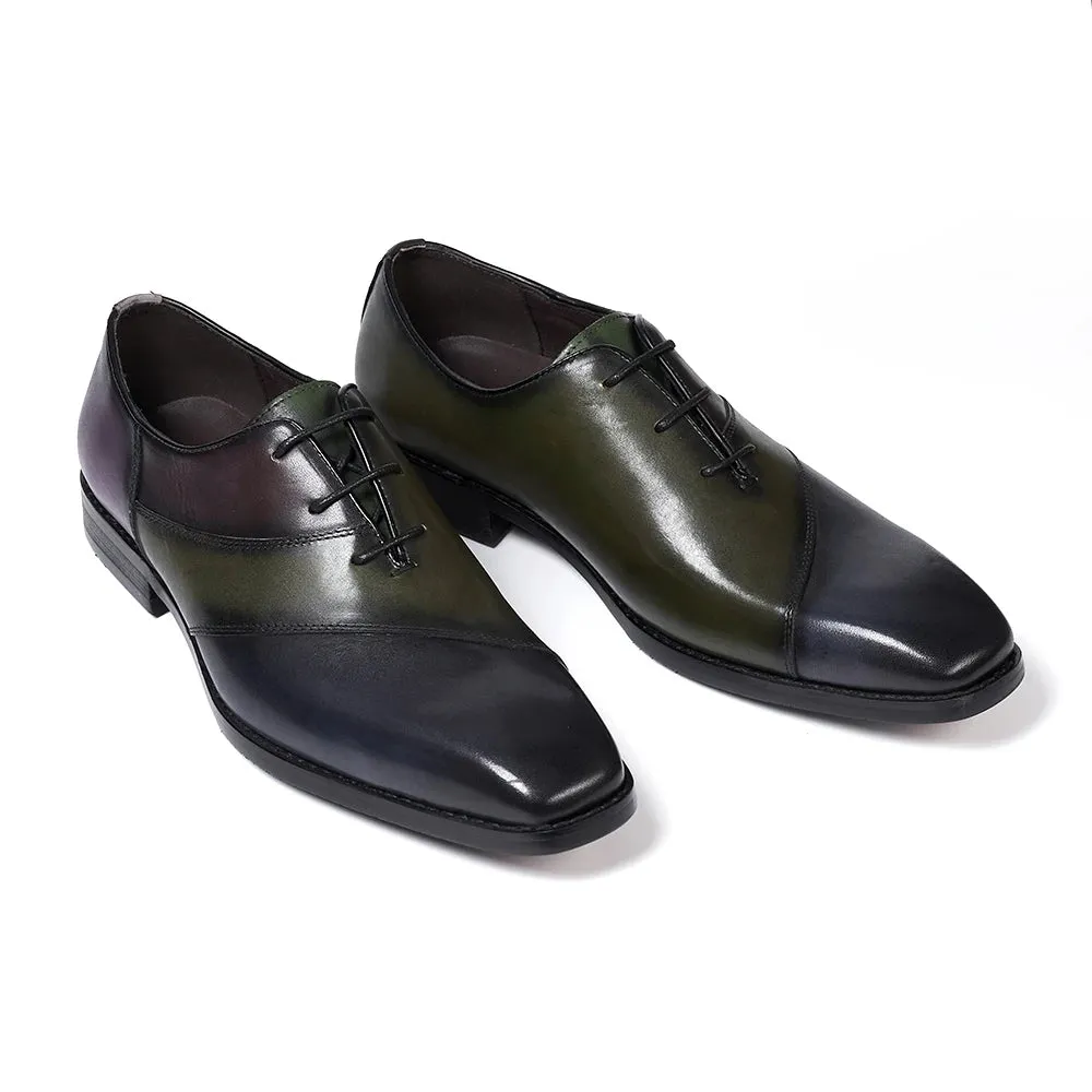 Men's Italian Style Oxfords Genuine Leather Dress Shoes