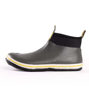NORTY Mens 7-12 Grey Ankle Rain Boots 16861