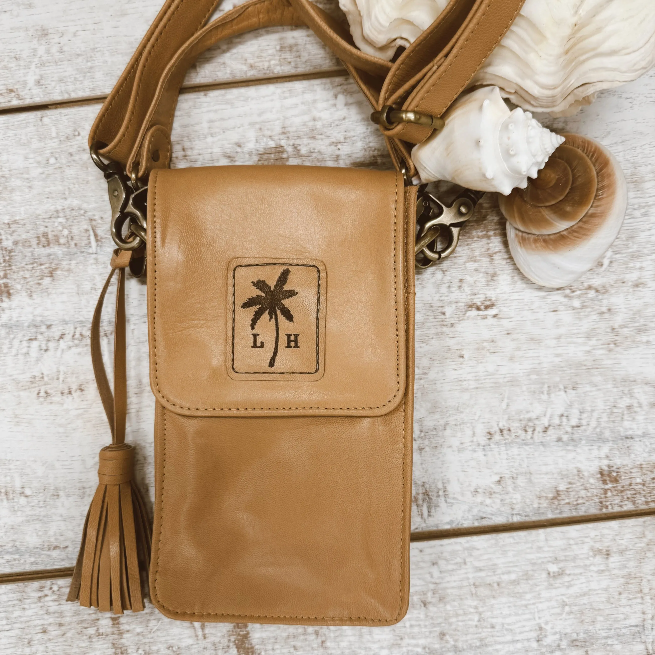 Palm Cove Phone Bag - Natural