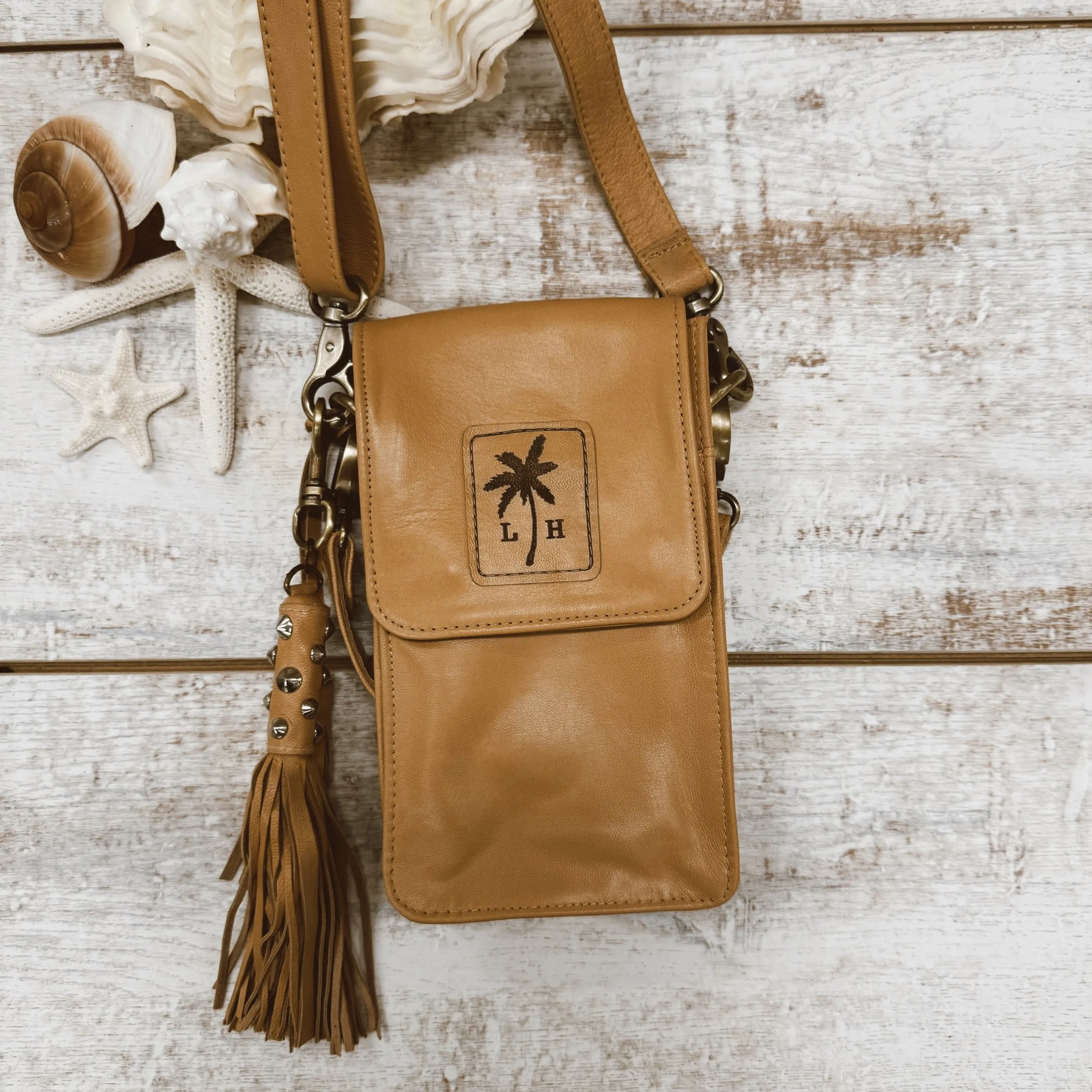 Palm Cove Phone Bag - Natural