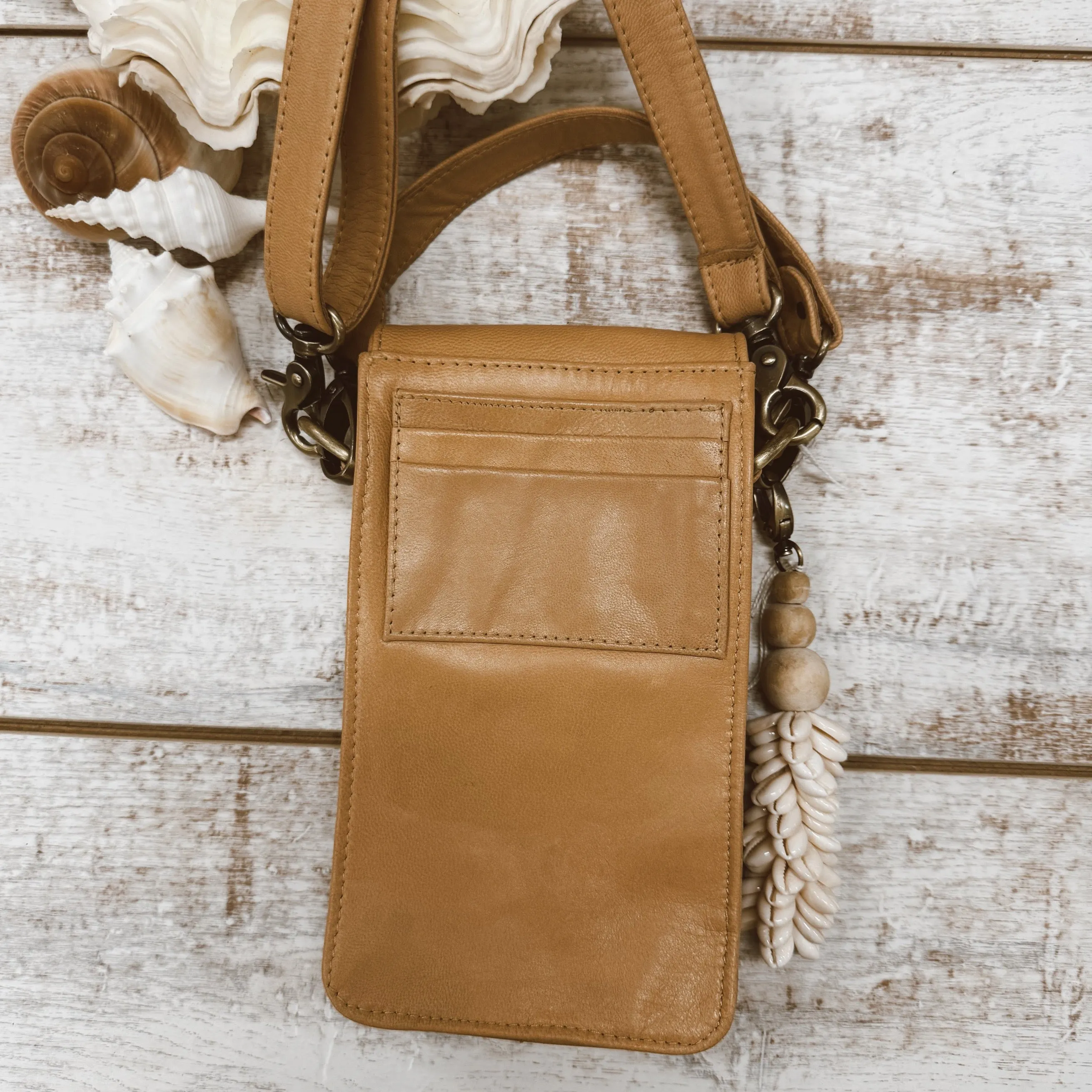 Palm Cove Phone Bag - Natural