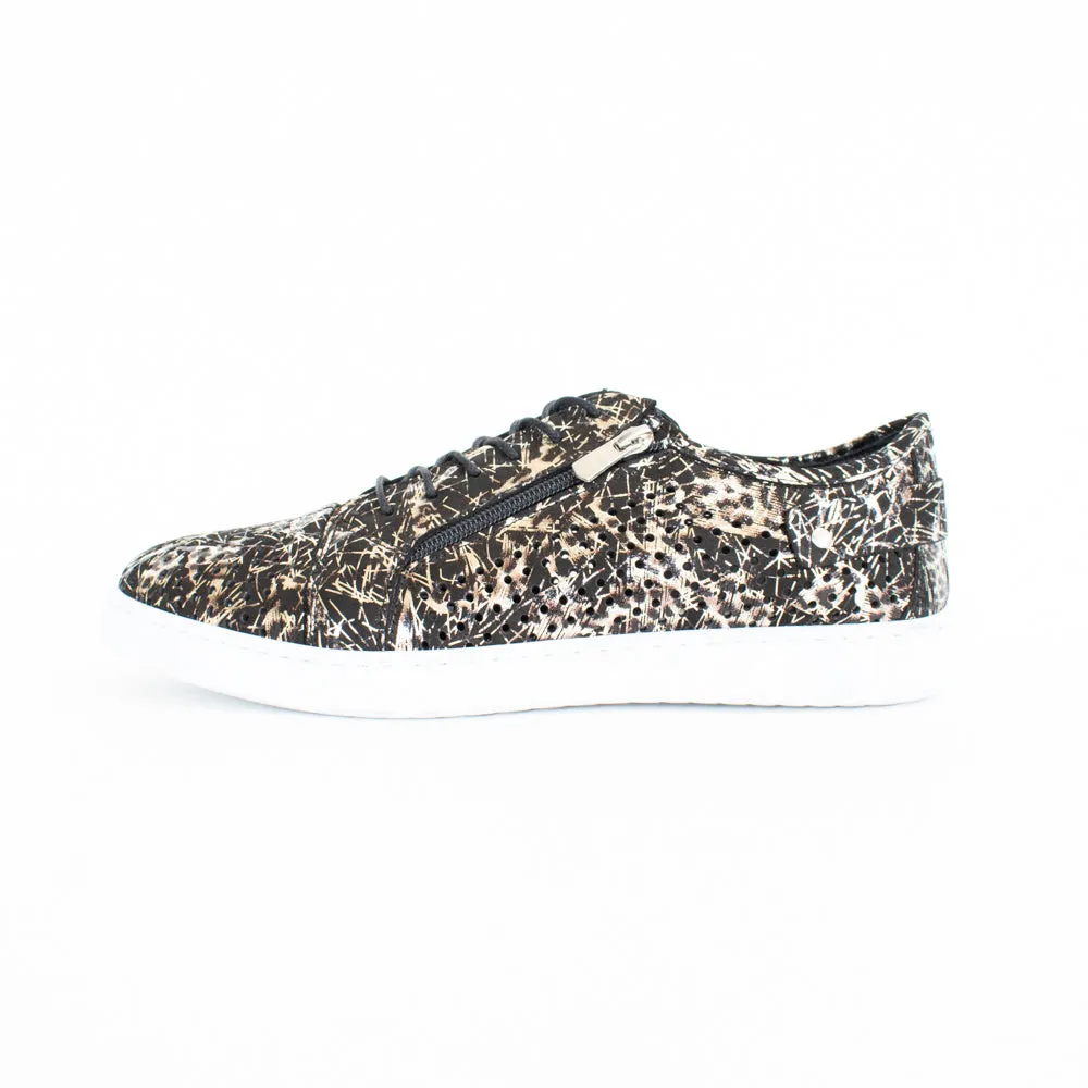 Roma P Black Leopard Print