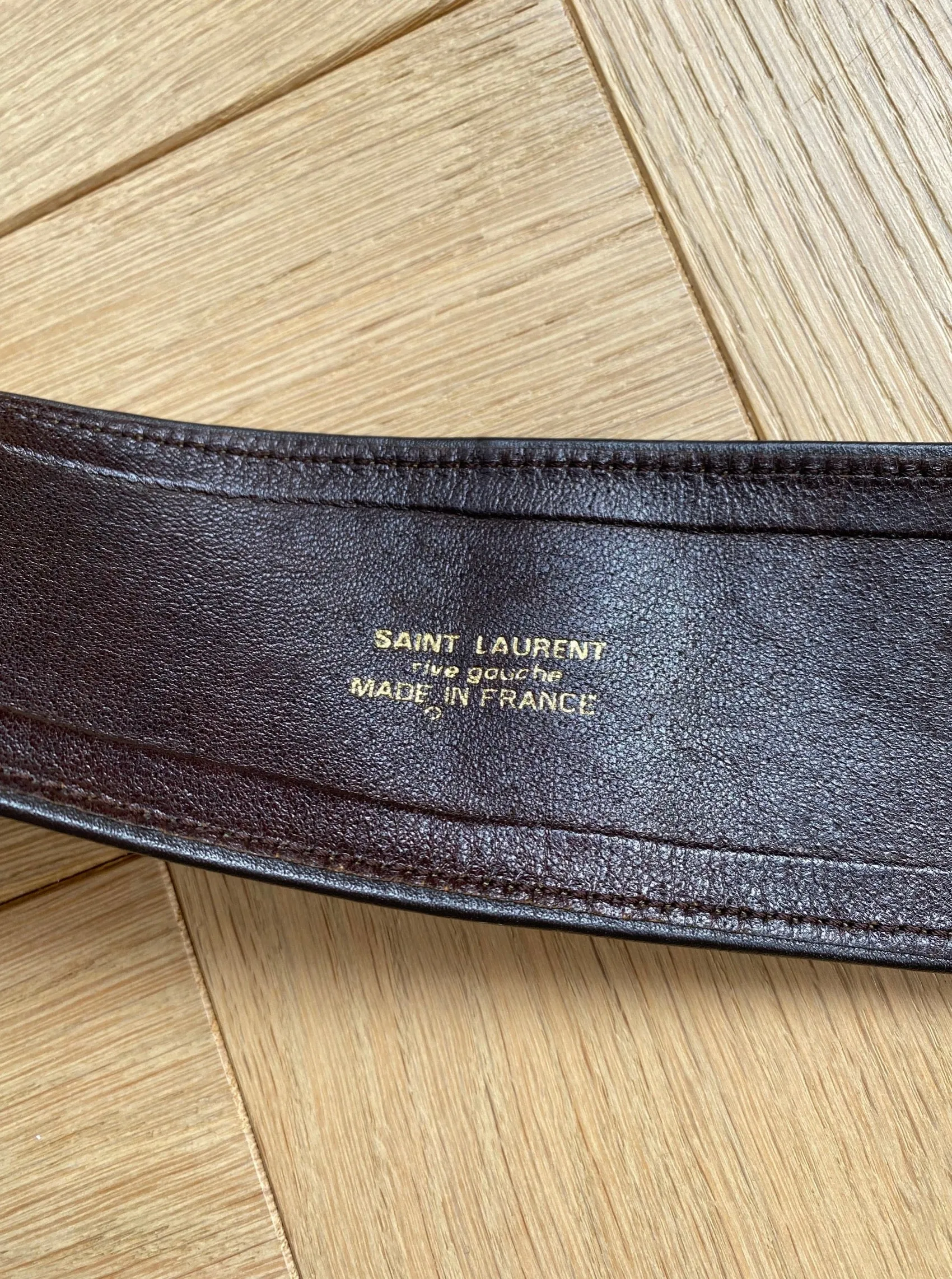 SAINT LAURENT Vintage Belt XS