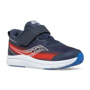 Saucony Kinvara 14 A/C | Navy/Red Little Kid Sneakers