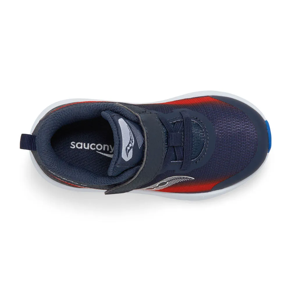 Saucony Kinvara 14 A/C | Navy/Red Little Kid Sneakers