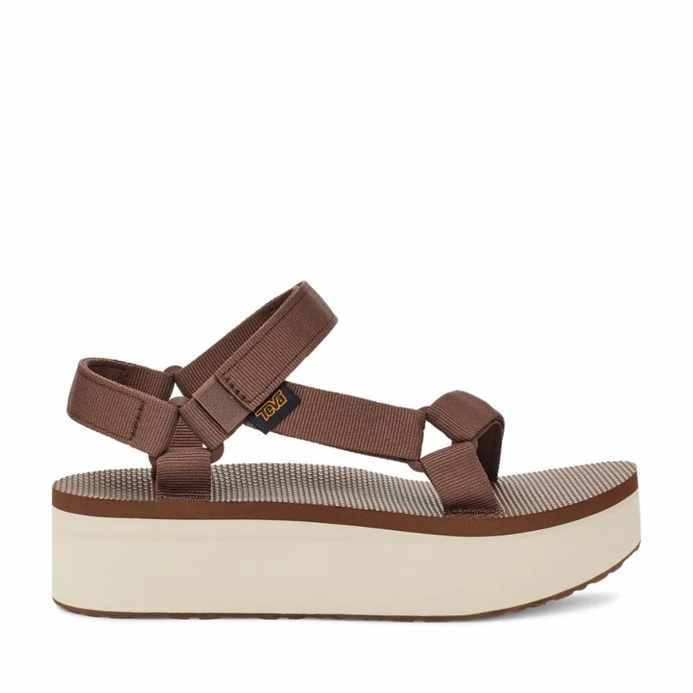 Teva  Women's Flatform Universal Brown M