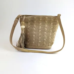 Vintage Crocheted Sharif Bag
