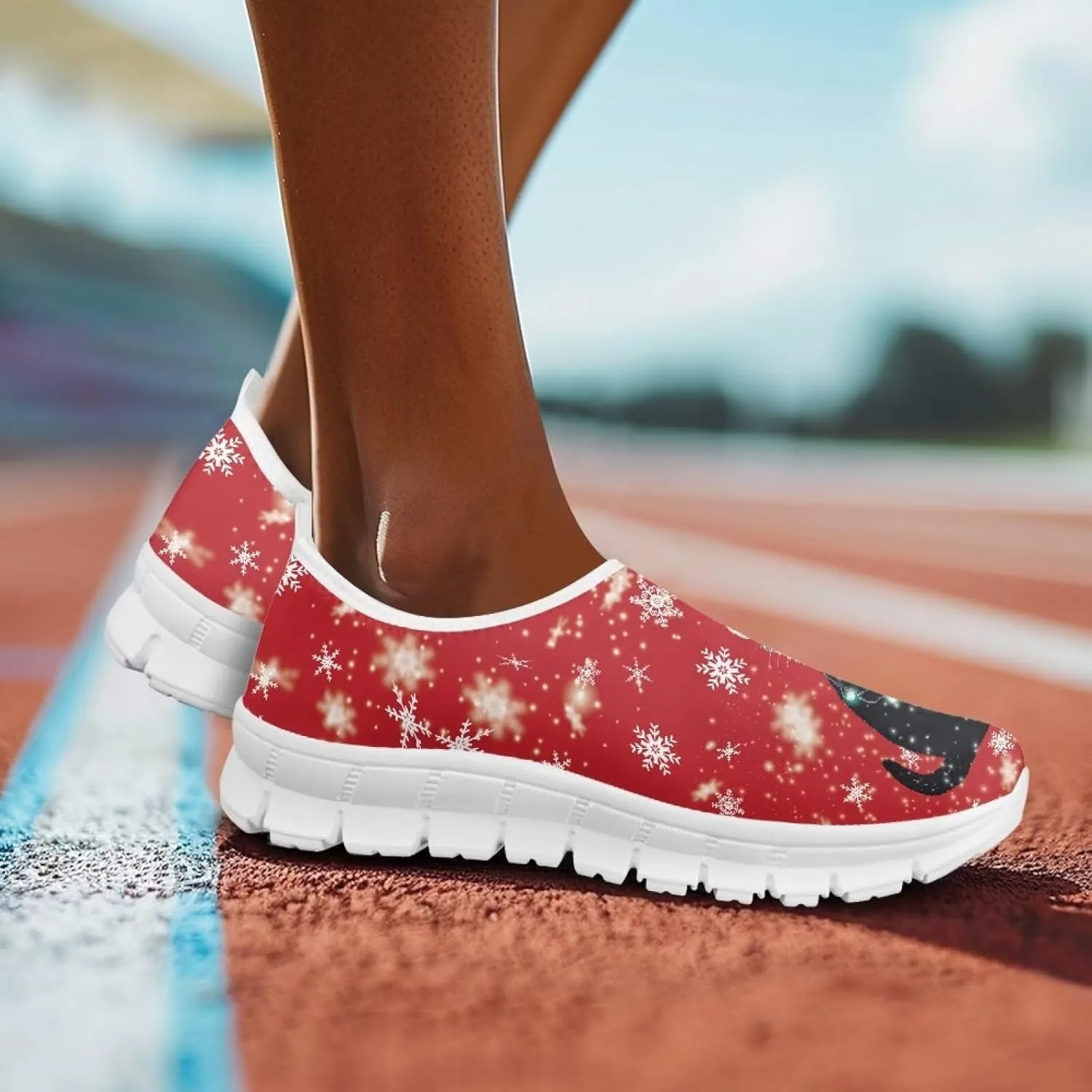 Womens Outdoor Cycling Canvas Shoes Low Top Fashion Sneakers Slip on Walking ShoeWhite Sole